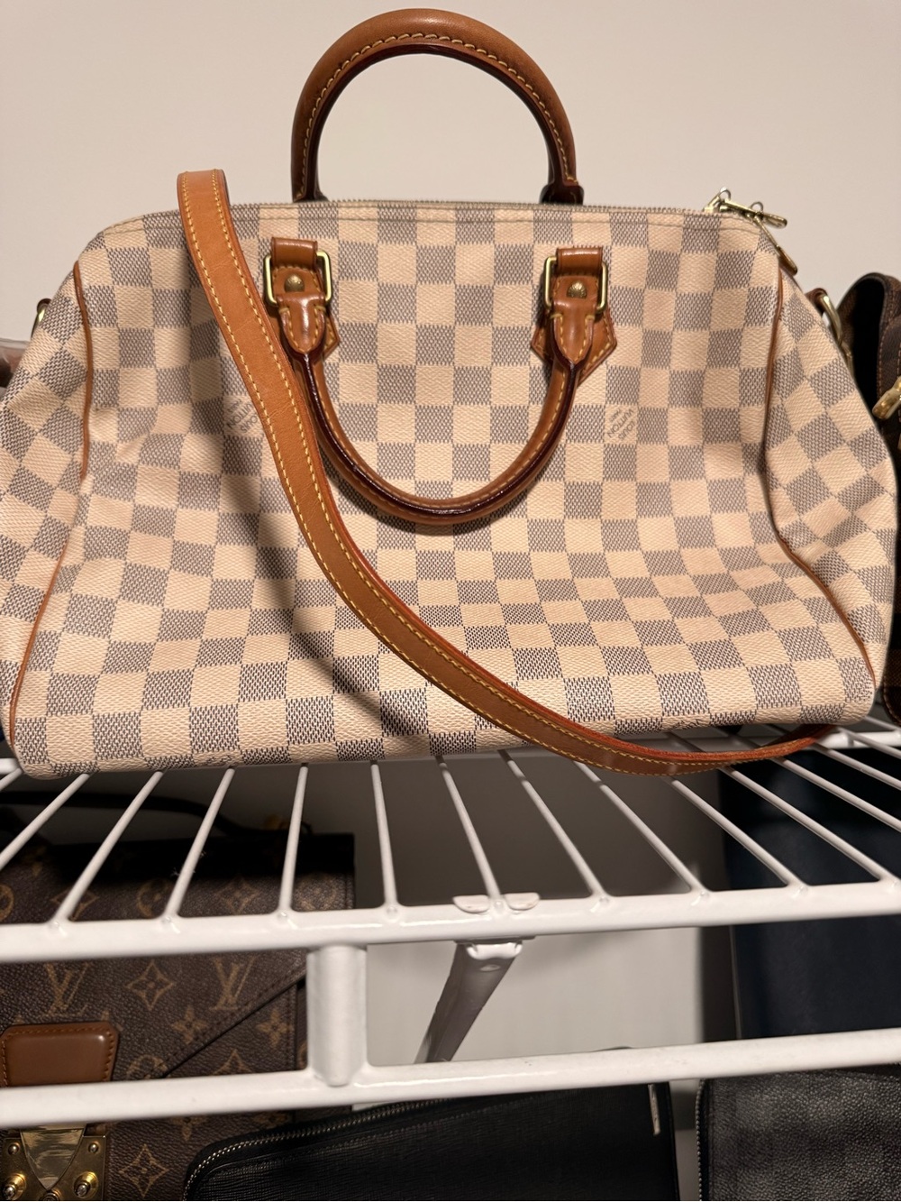 Louis Vuitton Azure Speedy size 30